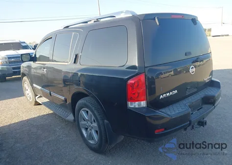 2012 Nissan Armada Platinum из США, поврежденный, VIN 5N1BA0NF8CN609049